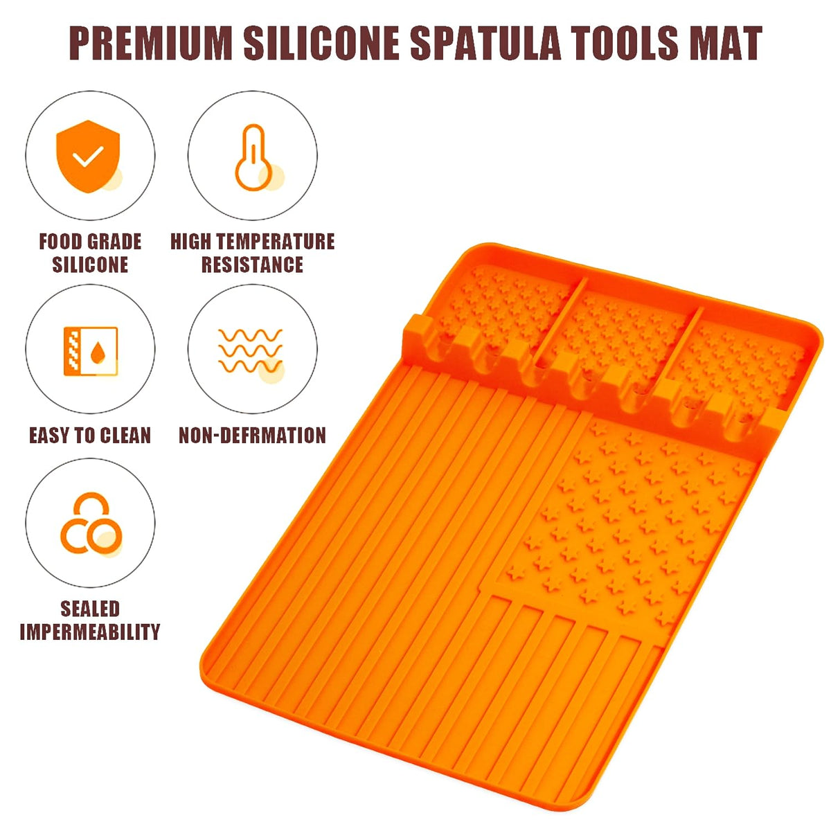 Rodnsurw heat-resistant silicone keeps up with high heat grilling