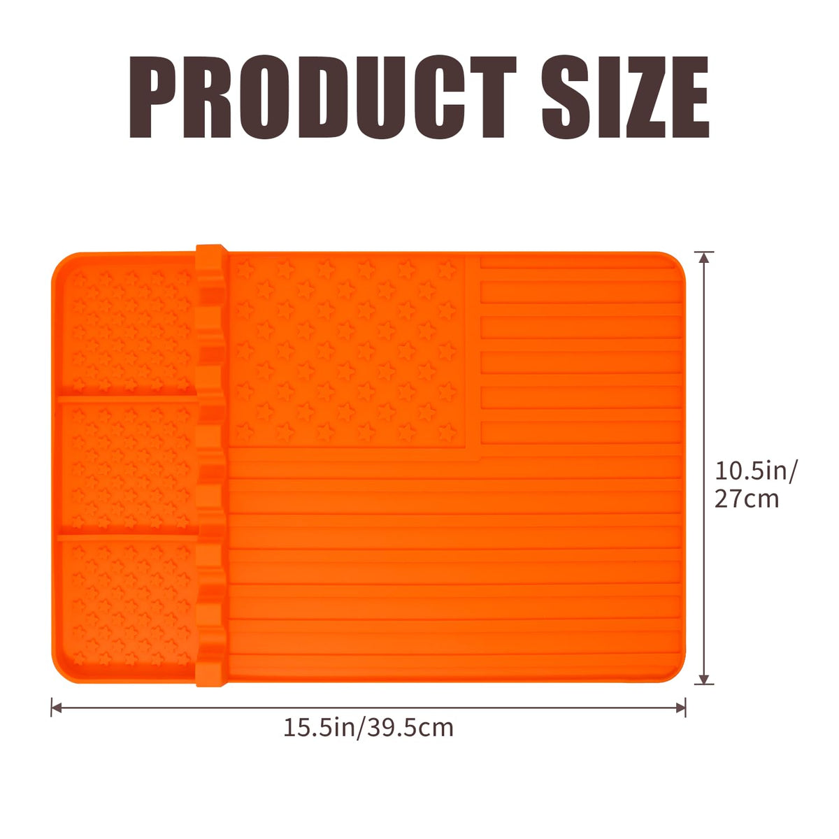 Rodnsurw dishwasher-safe silicone mat for quick, easy cleaning.