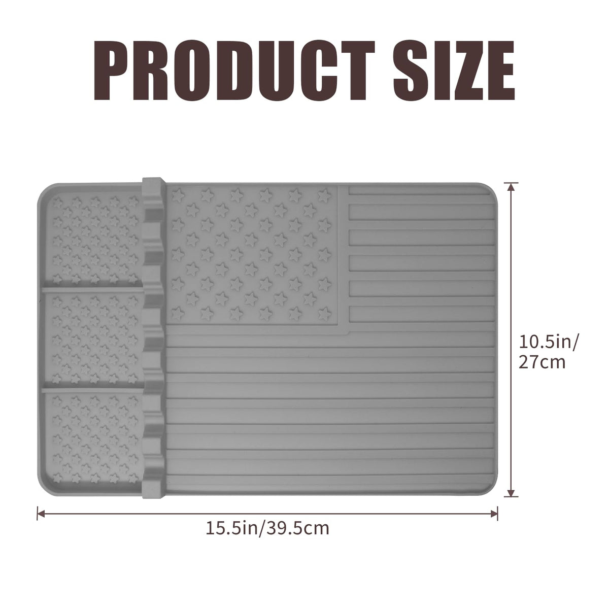 Rodnsurw grill mat anti-slip design prevents tool slips during grilling.