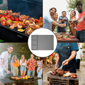 Rodnsurw easy-clean silicone mat cleans quickly after use.