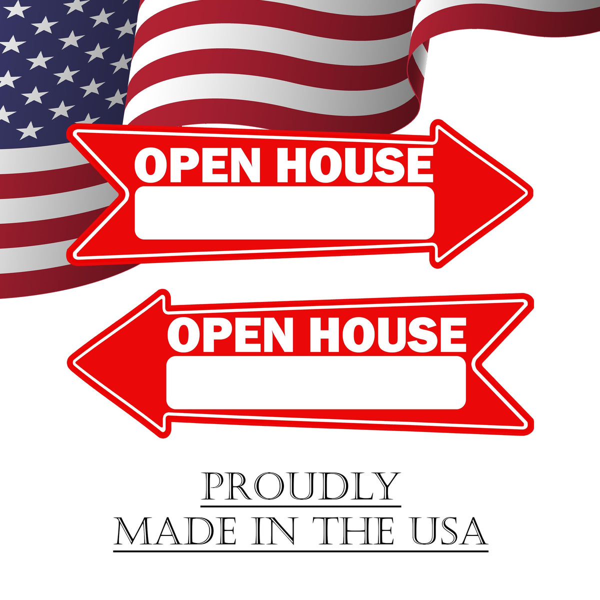 Rogue River Tactical USA-made yard sign kit withstands rain and sun for real estate marketing