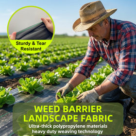 Rohuis ground-cover mat for garden reduces weeds and supports healthy soil.