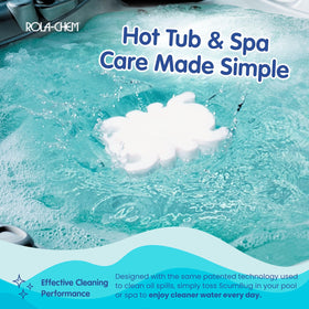 Rola-Chem Scumbug original technology keeps pools crystal clear.