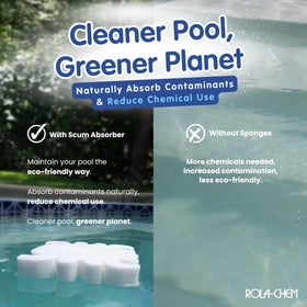 Easy to clean: rinse, squeeze, and reinsert Scumbug for seasonal use.