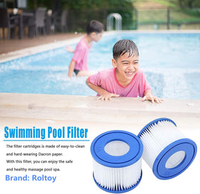 Roltoy VI compatible with Lay-Z-Spa and SaluSpa for versatile replacement.