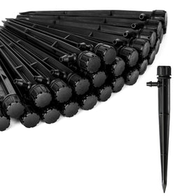Romanend 360-degree drip emitters for even garden watering.