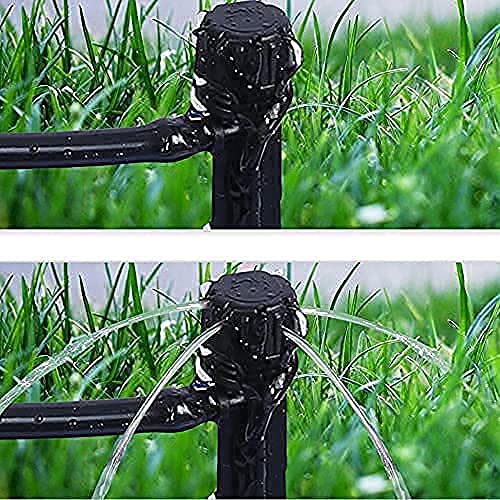 Romanend precise watering with drip emitters for plant roots.