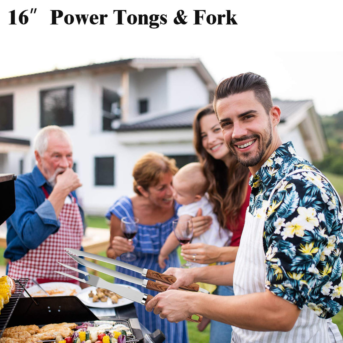 ROMANTICIST meat claws and skewers enable efficient handling.