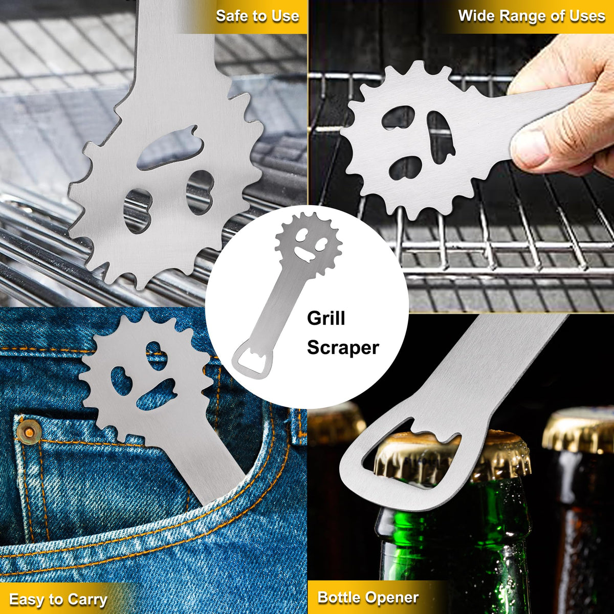 ROMANTICIST carrying bag keeps all griddle tools organized on the go.