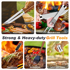 Romanticist grill mats prevent sticking and simplify cleanup.