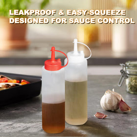 ROMANTICIST two squeeze bottles for precise sauce application