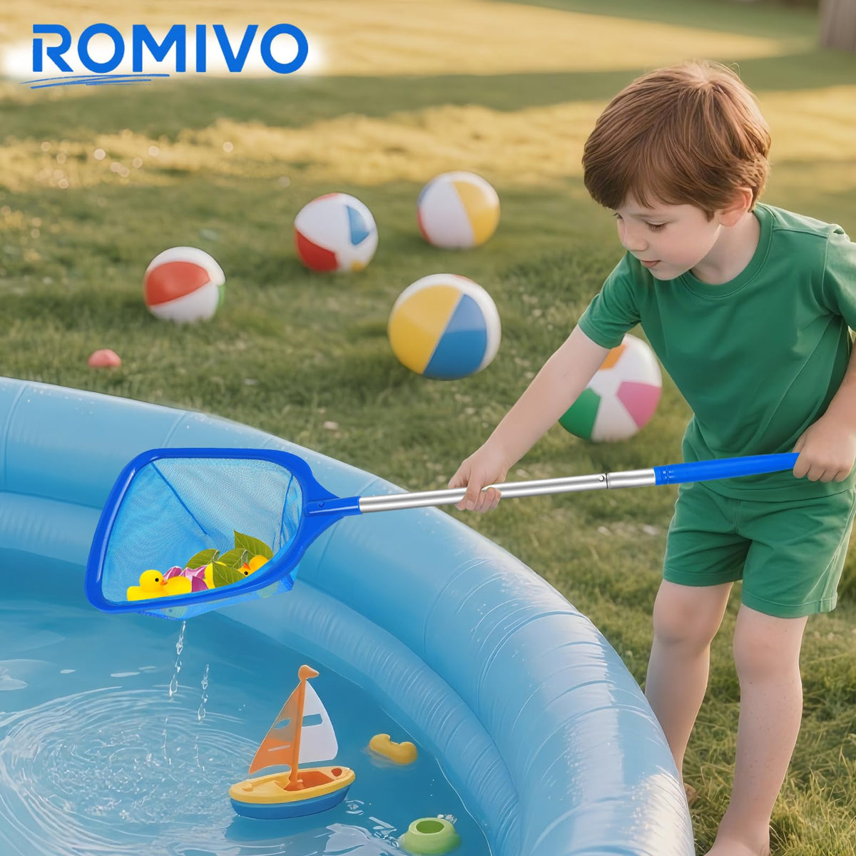 ROMIVO built-in hanging hole for easy wall storage