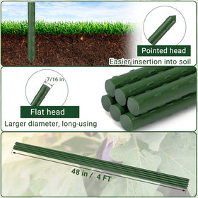 ROMODEN tomato climbing-stake ideal for vines and trellises.