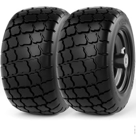 RONPOW 11x6-00-5 flat free tire close-up showing durable polyurethane construction