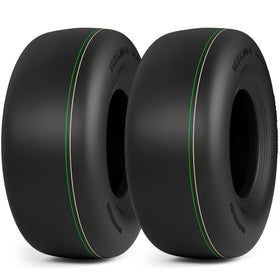 RONPOW 13x5-6 tubeless turf tire side view showing stable mowing potential
