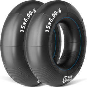 RONPOW 15x6-00-6 inner tube with TR-13 valve for easy inflation during mower maintenance