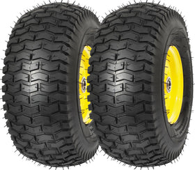 RONPOW 16x6.50-8 tubeless tire and wheel for quick front-mount replacement.