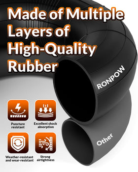 RONPOW inner tube packaging highlights versatile fit for different machines