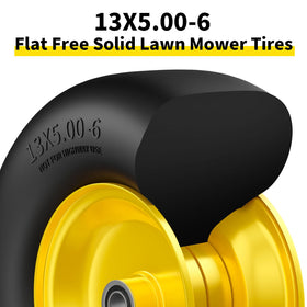 RONPOW 3/4-inch axle hole compatibility simplifies mounting