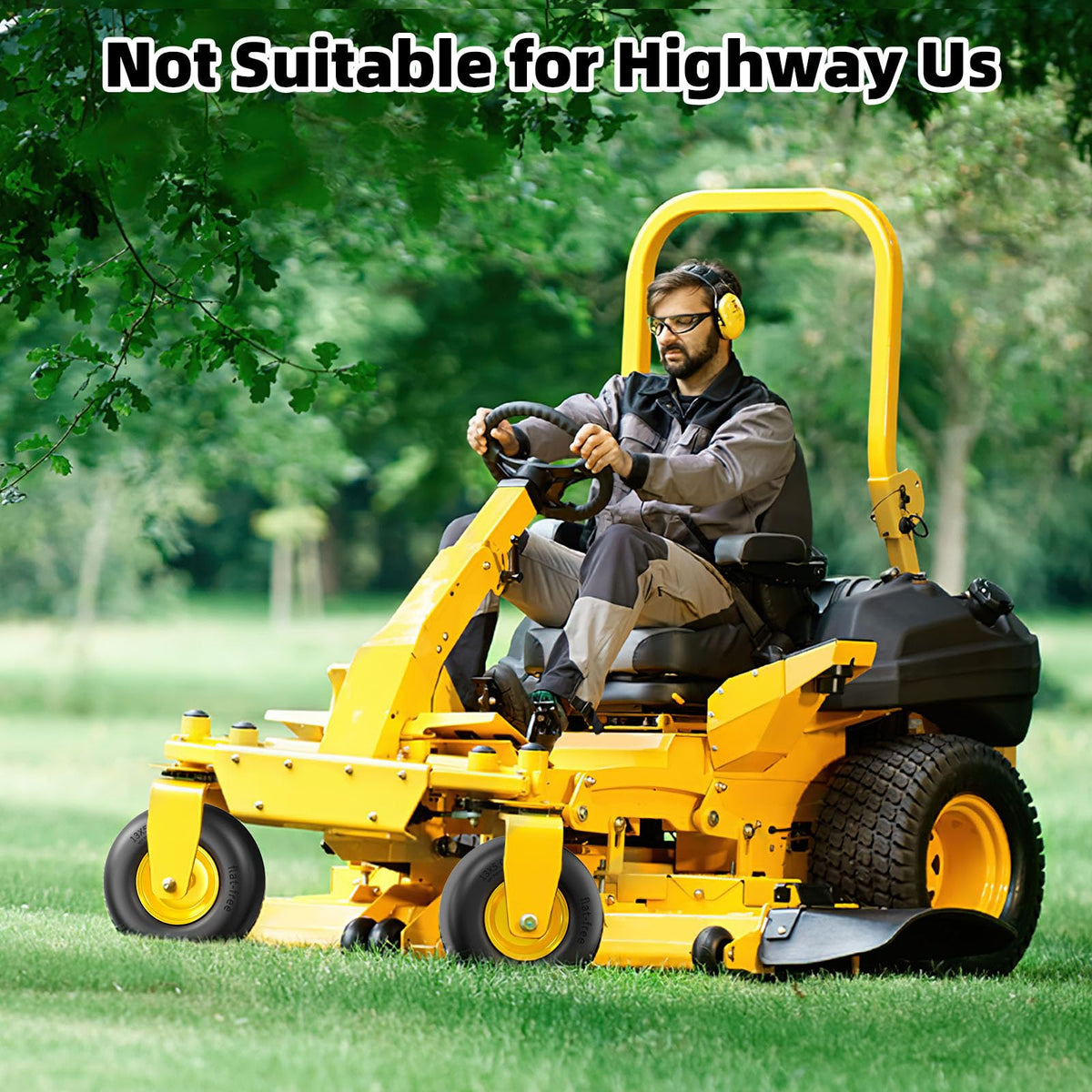 RONPOW universal compatibility with John Deere-style mowers improves versatility
