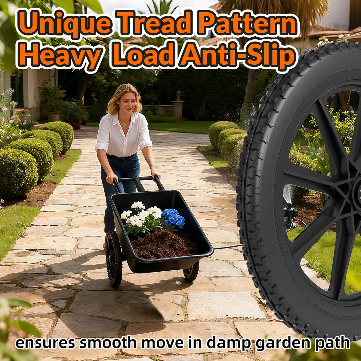 RONPOW Rubbermaid cart compatibility ensures easy upgrades and steadier performance.