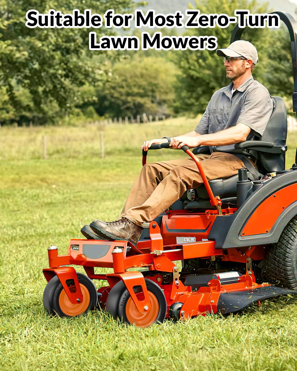 RONPOW tire and wheel assembly compatibility for versatile lawn equipment