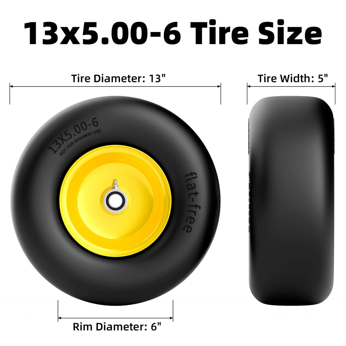 RONPOW tire-wheel assembly kit demonstrates quick installation and factory-like performance