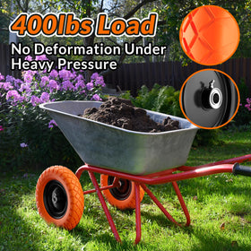 RONPOW universal bearings compatibility fits most wheelbarrows and carts for easy upgrades.