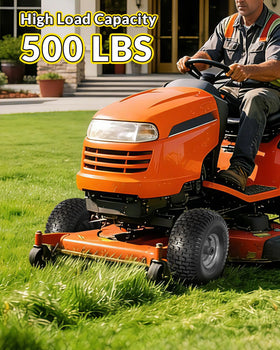 RONPOW tires fit riding mowers and garden tractors for versatile use.