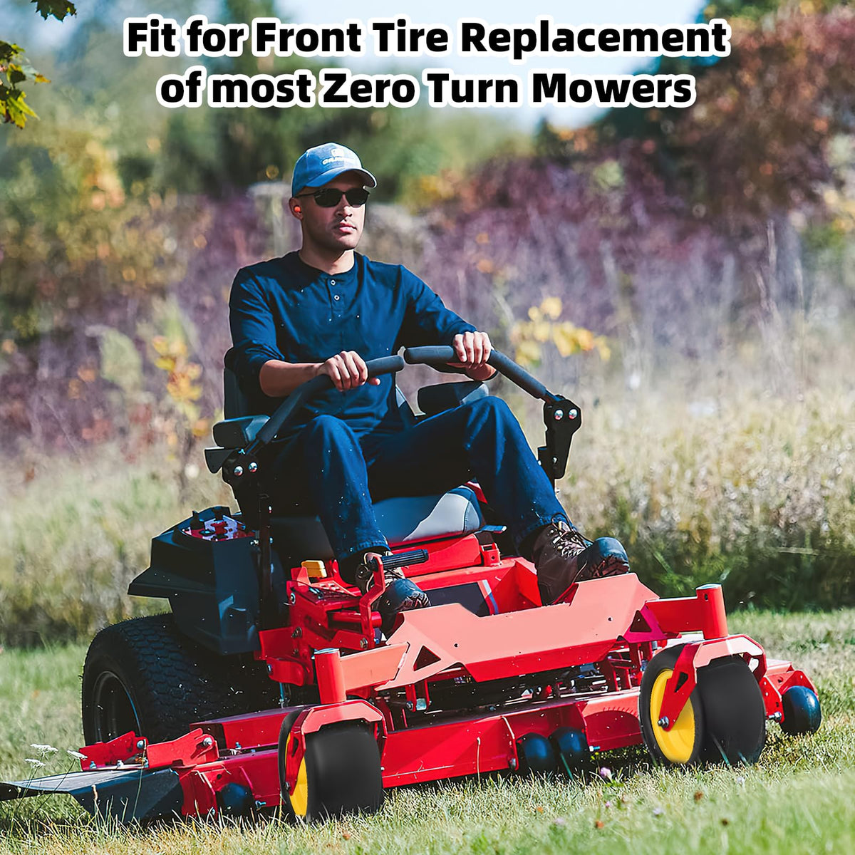 RONPOW universal fit diagram highlights compatible axle and bearing options