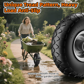 RONPOW weather-proof stainless steel rim resists rust.