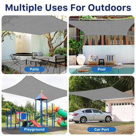 RoomHacks versatile shade for patios, gardens, decks, or play areas.