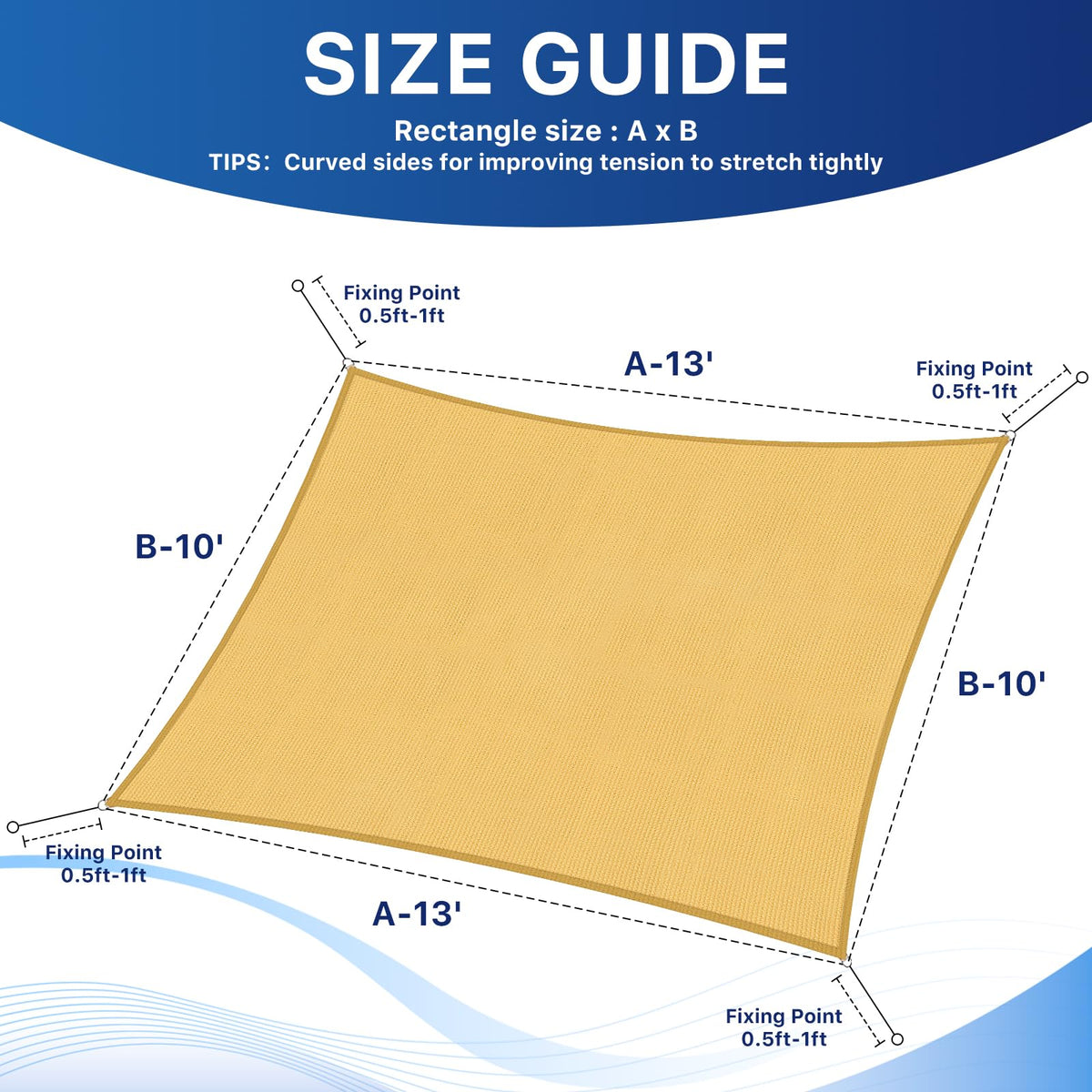 RoomHacks sun shade sail installation kit simplifies setup in any outdoor space.