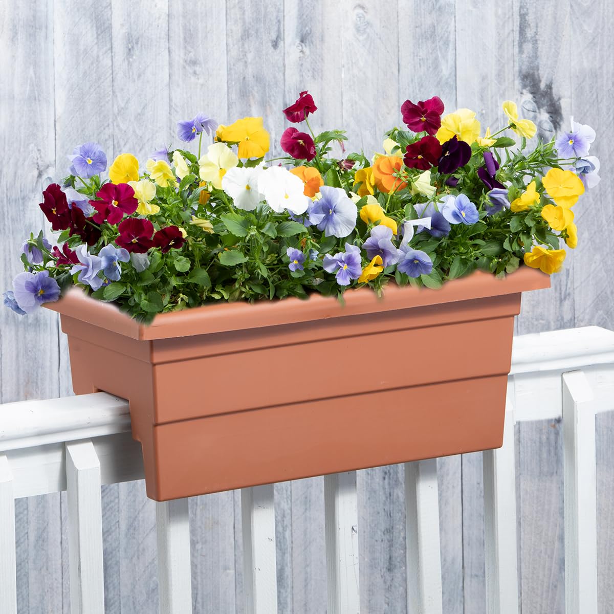 Root & Vessel Countryside Rail Planter Terra 24 made in USA for reliable quality