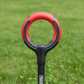 Root Slayer RS220 reinforced steel shaft providing stable digging