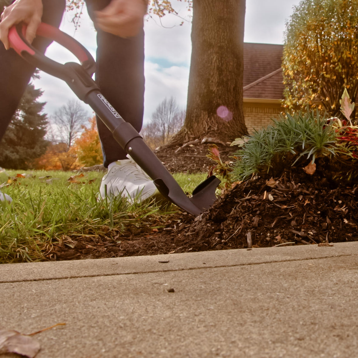 Root Slayer RS224 compact tool for root cutting and soil prep in raised beds