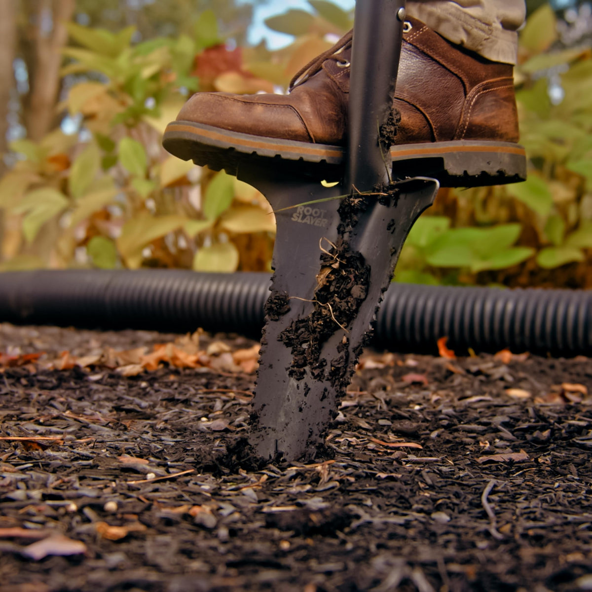 Root Slayer RS233 perennial gardening tool designed for beds and raised boxes.