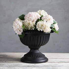 Root & Vessel Grecian Urn Planter outdoors demonstrating UV stability