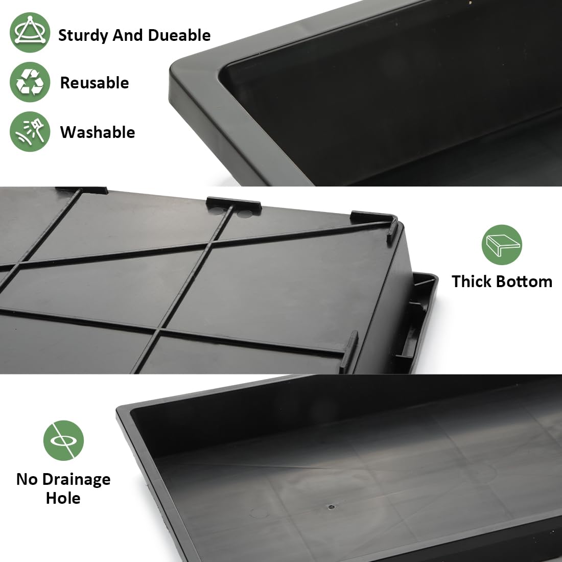 RooTrimmer 1020 seed starter tray pack as a 10-tray bundle