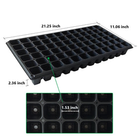 RooTrimmer 1020 tray-compatible design supports seamless transplanting and organized seedlings.