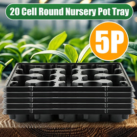 RooTrimmer 20-cell tray supports seed starting with 315 pots.