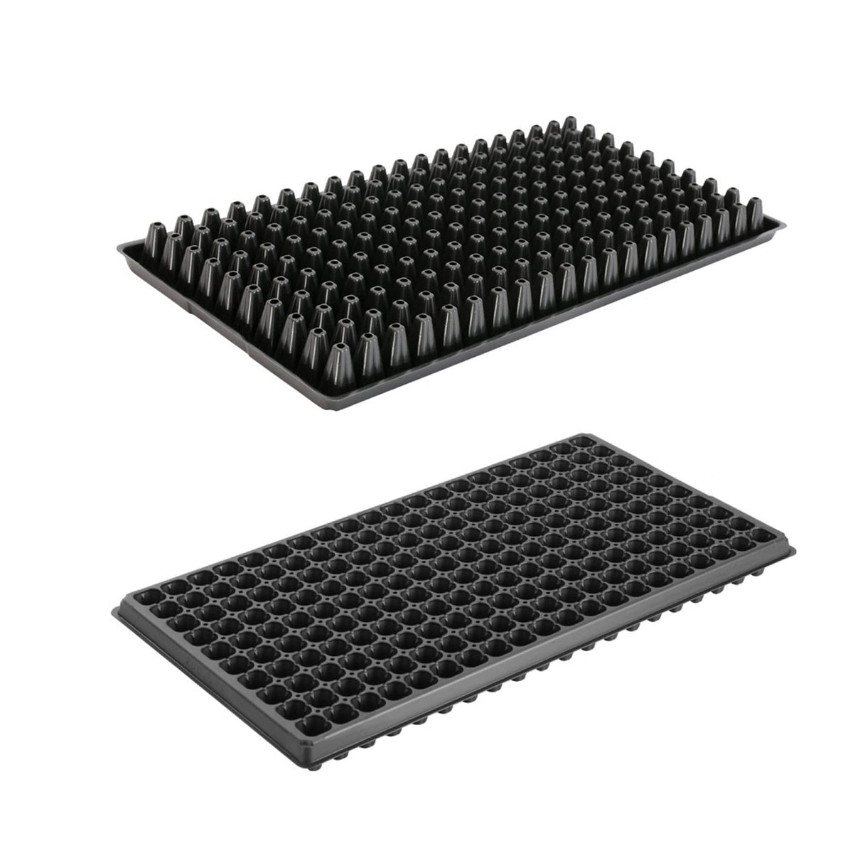 RooTrimmer 200-cell seed starter tray with durable plastic for long-lasting use.