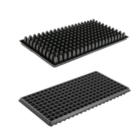 RooTrimmer 200-cell seed starter tray with durable plastic for long-lasting use.