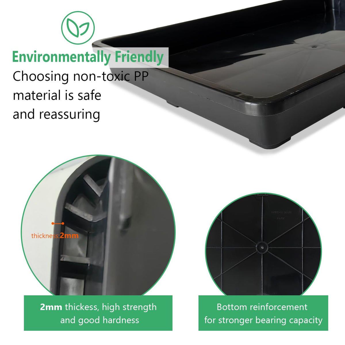 RooTrimmer tray fits 24-cell pots for secure transport and organization.