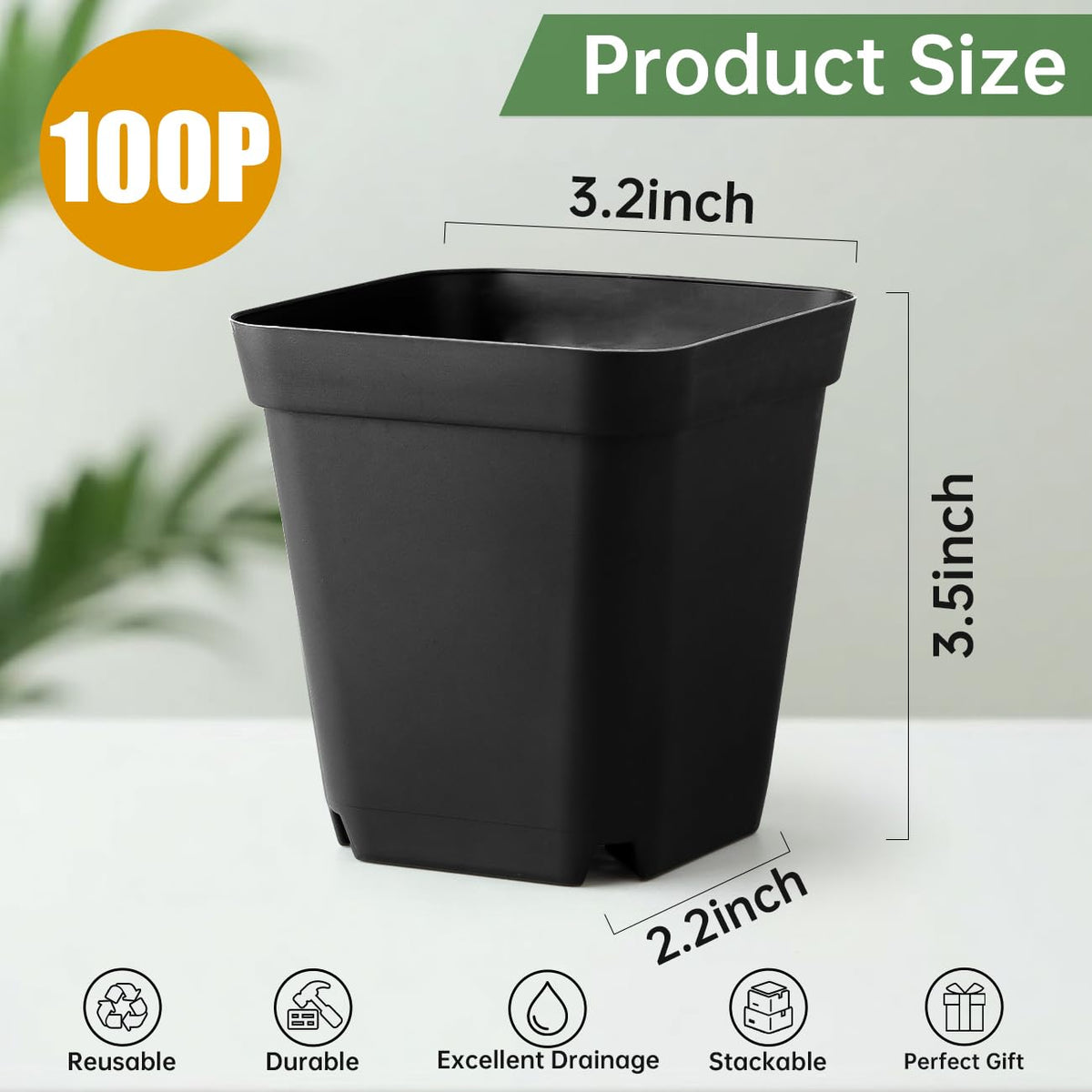 RooTrimmer 3-15-inch pots seed tray fit for organized greenhouse setup