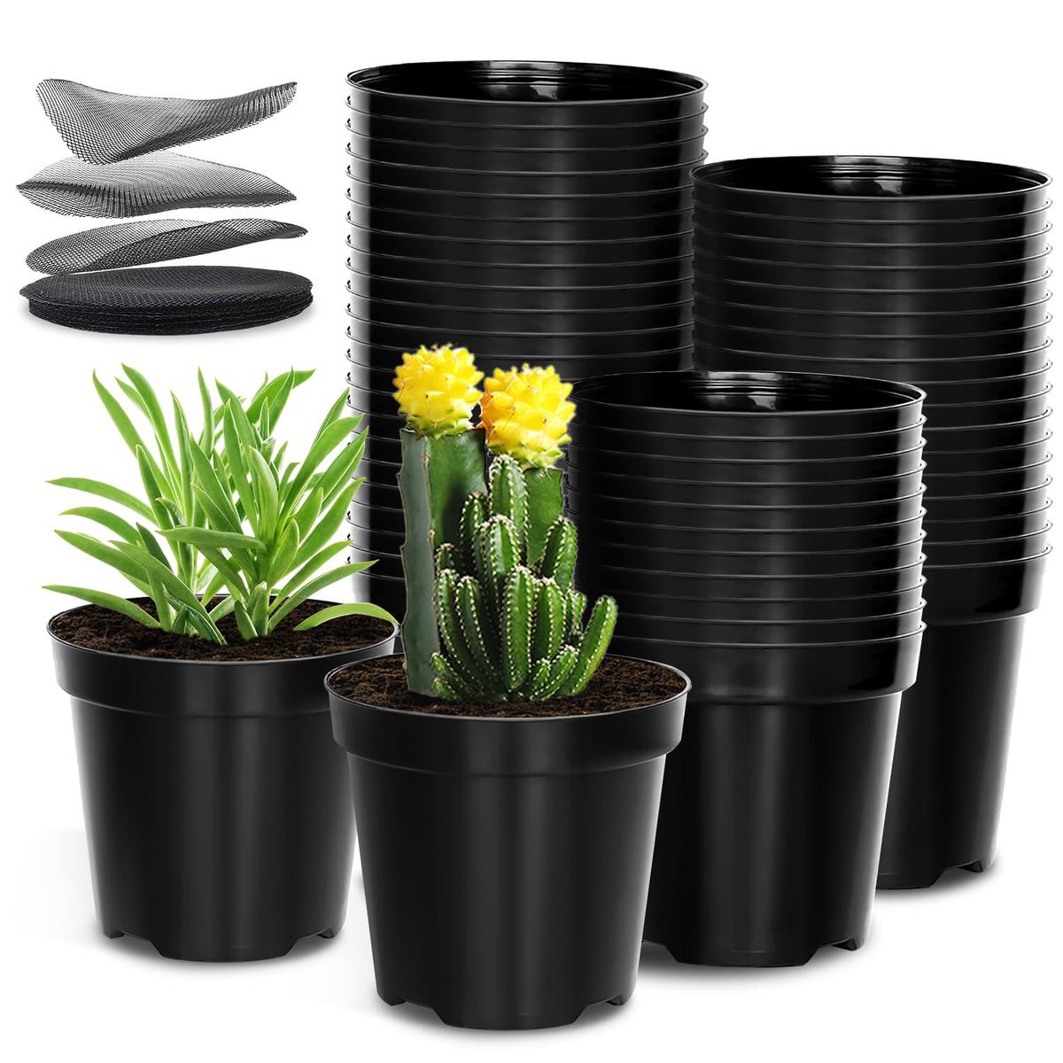 RooTrimmer 4-inch pot with precise top diameter for seed starters.