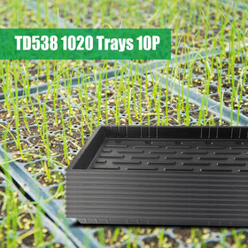 RooTrimmer 72-cell plug tray front for durable seedling plugs