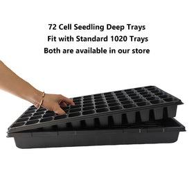 RooTrimmer 72-Cell Plug Tray alternative works with 1020 flats.