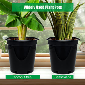 RooTrimmer black pot suitable for flowers, herbs, and small shrubs.