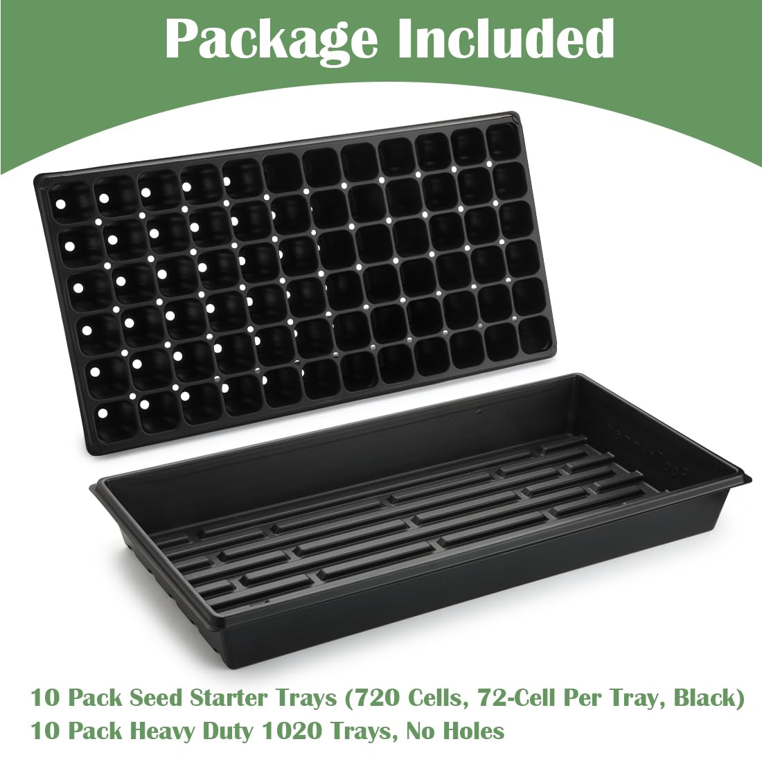 RooTrimmer compatible with heat mats and domes for faster germination.